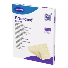 GRASSOLIND salv surub kokku 10x10 cm steriilne, 10 tk