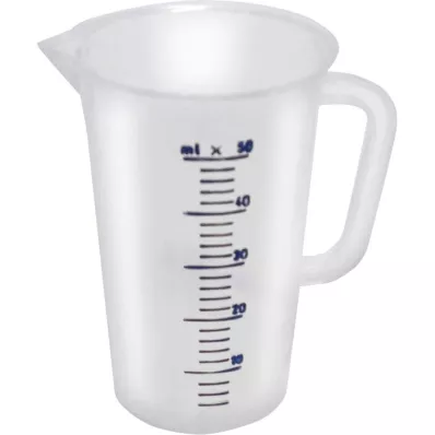 MESSBECHER 50 ml, 1 tk