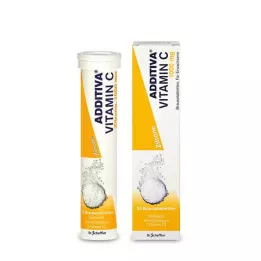 ADDITIVA Vitamiin C 1 g kihisevad tabletid, 20 tk