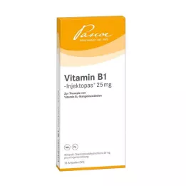 VITAMIN B1 INJEKTOPAS 25 mg süstelahus, 10X1 ml