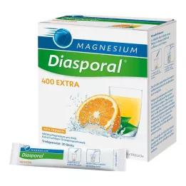MAGNESIUM DIASPORAL 400 ekstra joogigraanuleid, 20 tk