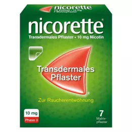 NICORETTE TX Plaaster 10 mg, 7 tk