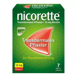 NICORETTE TX Plaaster 15 mg, 7 tk