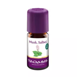MUSKATELLERSALBEIÖL Orgaaniline, 5 ml