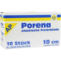 Porena elastne marli side 10cm ilma tšello valge, 10 tk