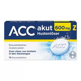 ACC akut 600 Z köha rögalahtistavad kihisevad tabletid, 10 tk