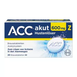 ACC akut 600 Z köha rögalahtistavad kihisevad tabletid, 20 tk