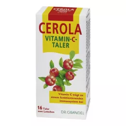 CEROLA Vitamiin C Taler Grandel, 16 tk