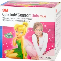 OPTICLUDE 3M Comfort Disney tüdrukute maxi, 100 tk