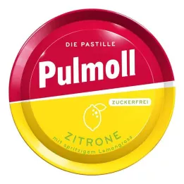 PULMOLL Sidruni suhkruvabad kommid, 50 g