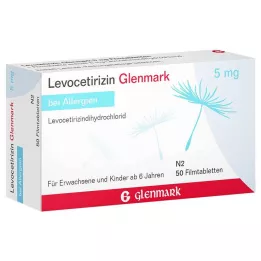 Levootirin Glenmark 5mg, 50 tk