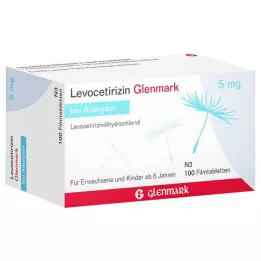 Levocetirin Glenmark 5mg, 100 tk