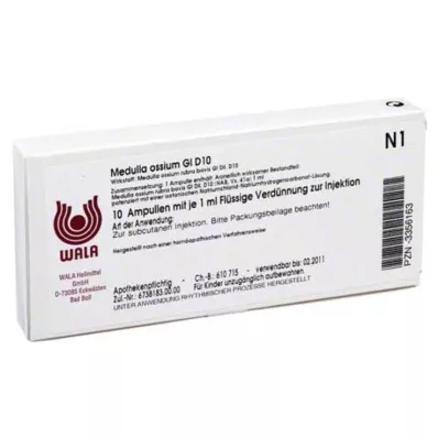 MEDULLA OSSIUM GL D 10 ampulli, 10X1 ml