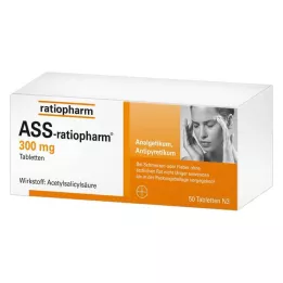 ASS-ratiopharm 300 mg tabletid, 50 tk