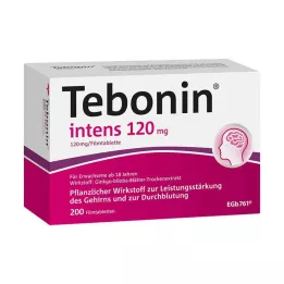 TEBONIN intens 120 mg õhukese polümeerikattega tabletid, 200 tk