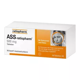 ASS-ratiopharm 500 mg tabletid, 50 tk