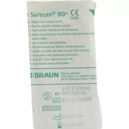 SURECAN Portkanüül 20 Gx25 mm nurga all, 1 tk