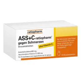 ASS + C-ratiopharm valu vastu kihisevad tabletid, 10 tk