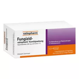 FUNGIZID-ratiopharm 3 Vag.-Tbl.+ 20g Kreem, 1 P