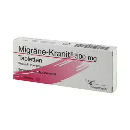 MIGRÄNE KRANIT 500 mg tabletid, 10 tk