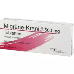 MIGRÄNE KRANIT 500 mg tabletid, 20 tk