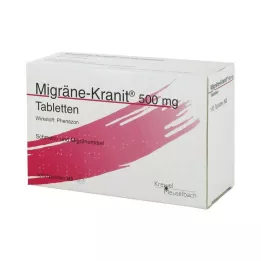 MIGRÄNE KRANIT 500 mg tabletid, 100 tk