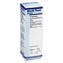 Medi Test Ketone testribad, 50 tk