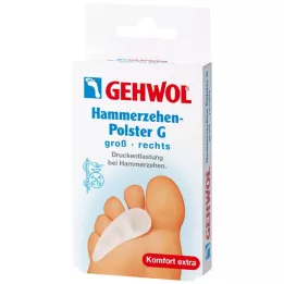 GEHWOL Polymer Gel Hammer Toe Pad G parempoolne, 1 tk
