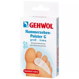 GEHWOL Polymer Gel Hammer Toe Pad G vasakul, 1 tk