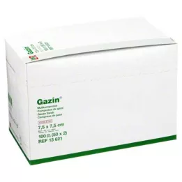 GAZIN Marli komp.7,5x7,5 cm steriilne 8-kihiline, 50X2 tk