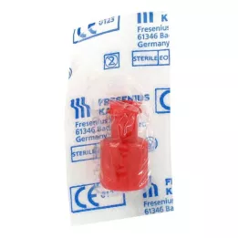 KOMBISTOPFEN punane Luer-Lock, 1 tk