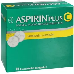 Aspirin Pluss c kihisevad tabletid, 40 tk