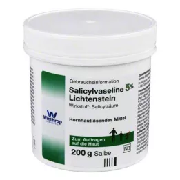 Salitsüülhappe vaseliin Lichtenstein 5%, 200 g