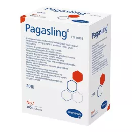 PAGASLING Mittesteriilsed marli tampoonid, suurus 1, sarapuupähkli suurune, 1000 tk