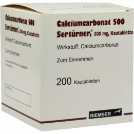 Kaltsiumkarbonaat 500, 200 tk