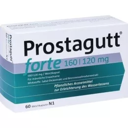 PROSTAGUTT Forte 160/120 mg pehmed kapslid, 60 tk