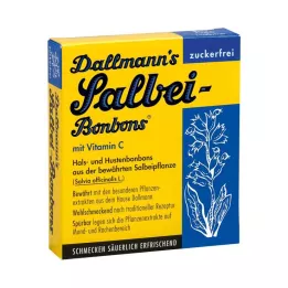 DALLMANNS Sage Bonbons suhkruvaba, 20 tk