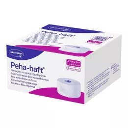 PEHA-HAFT Kinnitusside lateksivaba 2,5 cm x 4 m, 8 tk