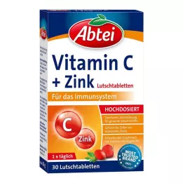 ABTEI C-vitamiini pluss tsingi pastillid, 30 tk