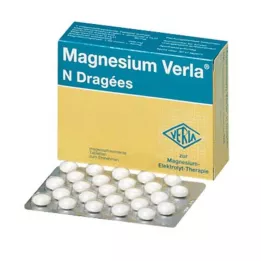 MAGNESIUM VERLA N Dražeed, 20X50 tk