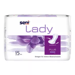 SENI Lady Inkontinence Pad plus, 15 tk