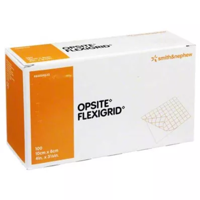 OPSITE Flexigrid transp. haavaside 8x10 cm steriilne, 100 tk