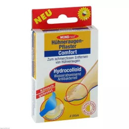 HÜHNERAUGENPFLASTER Comfort hüdrokolloid, 6 tk