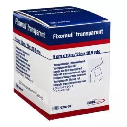 FIXOMULL Läbipaistev 5 cmx10 m, 1 tk