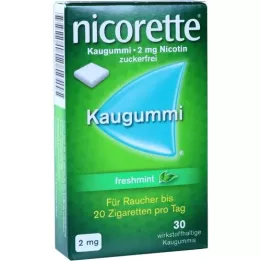 NICORETTE 2 mg uustulnuka Kaugummi, 30 tk