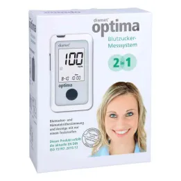 Diamet optima veresuhkru mõõtmise süsteem 2in1 (1 tk)