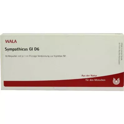 SYMPATHICUS GL D 6 ampullid, 10X1 ml