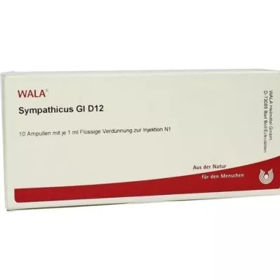 SYMPATHICUS GL D 12 ampulli, 10X1ml