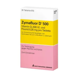 ZYMAFLUOR D 500 tabletid, 30 tk