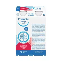 FRESUBIN ENERGY DRINK Maasika joogipudel 6X4X200 ml